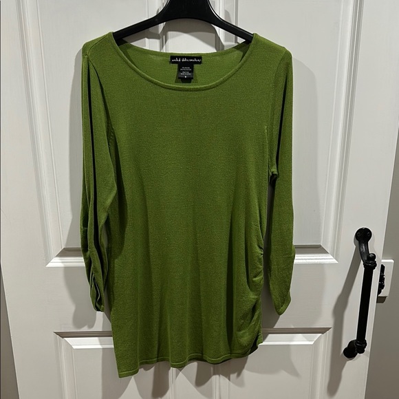 United States Sweaters Olive Green Relaxed Long Sleeve Crew Neck - Picture 1 of 1